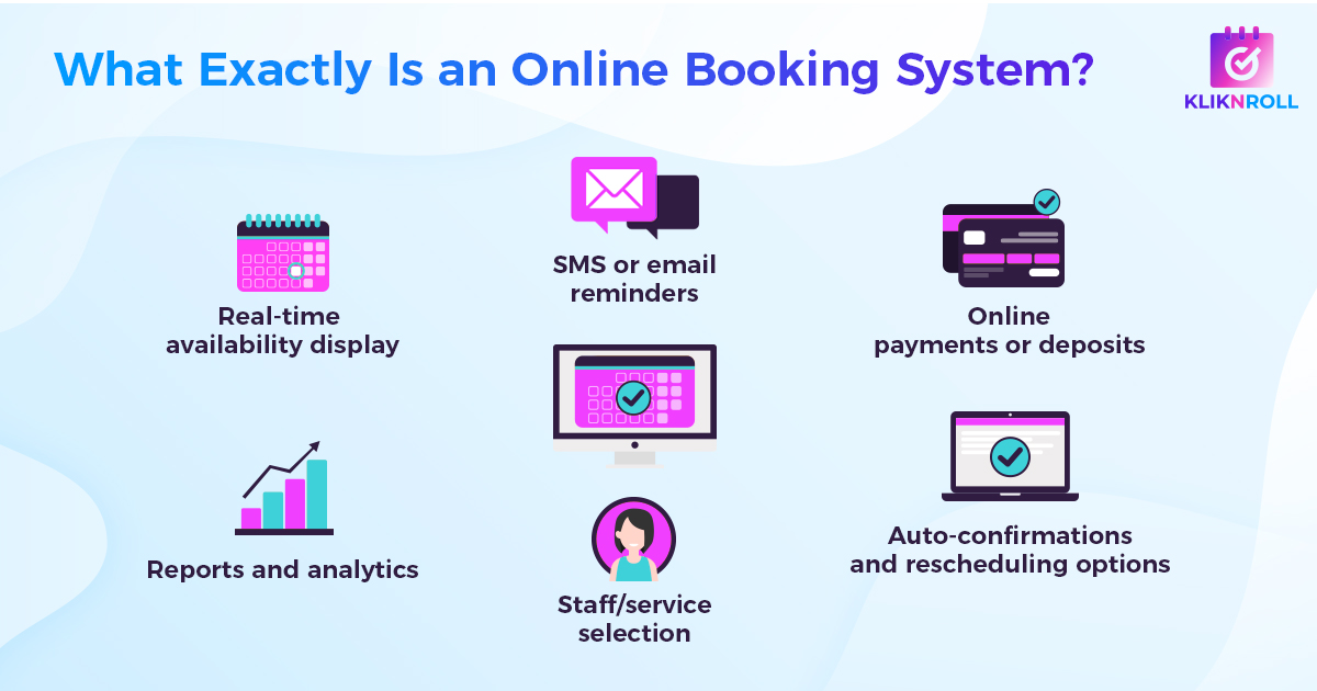 what is online booking system