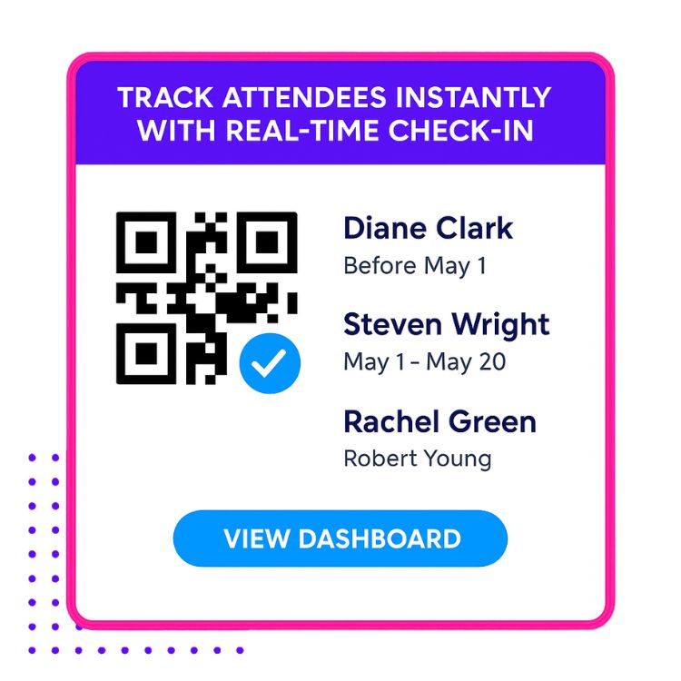 Track Attendees Instantly with Real-Time Check-In